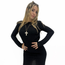 abito con apertura sul retro new year